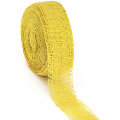 Rupfenband, gelb, 6 cm, 25 Meter