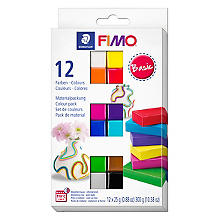 Fimo-Soft 'Basisfarben-Set', 12 Farben