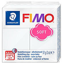 Pâte FIMO Soft, blanc, 57 g