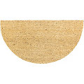 Kokos-Fußmatte "Halbrund", 40 x 75 cm