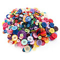 Set de boutons buttinette, multicolore, 10&ndash;30 mm Ø, 250 g = env. 770 pièces