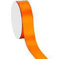 Satinband, orange, 25 mm, 10 m