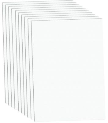 Papier à dessin blanc, 50 x 70 cm, 10 feuilles
