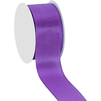 Stoffband, lila, 40 mm, 10 m