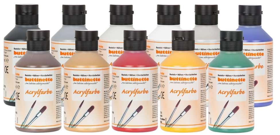 buttinette Acrylfarbe in verschiedenen Farbtönen, 250 ml online kaufen