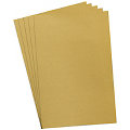 Papier cartonné, doré, 50 x 70 cm, 5 feuilles