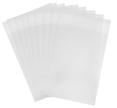 Pochettes de protection en plastique, 170 x 122 mm, 50 pièces