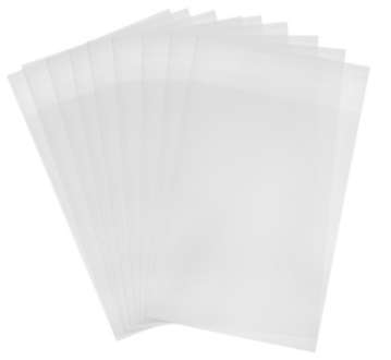 100 proteges cartes format standard 65 x 100 mm pochette plastiques  transparentes.