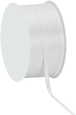 Acheter 1 m de ruban satin blanc - 12 mm En ligne