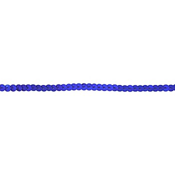 Ruban de paillettes, bleu, largeur : 5 mm, longueur : 3 m