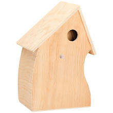 Vogelhaus aus Holz, 20 x 14 x 30,5 cm