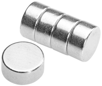 SUPERMAGNETE - Haftmagnet Ø 0.6 cm, 10 Stück