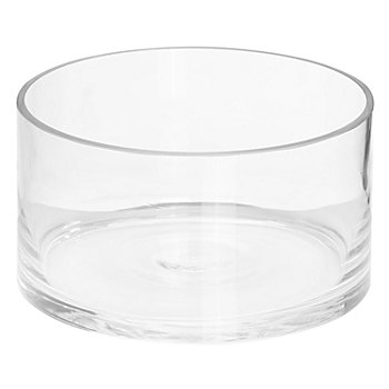 Coupe en verre, cylindrique, 11 cm, 20 cm Ø