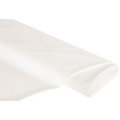 Tissu polyester uni, blanc