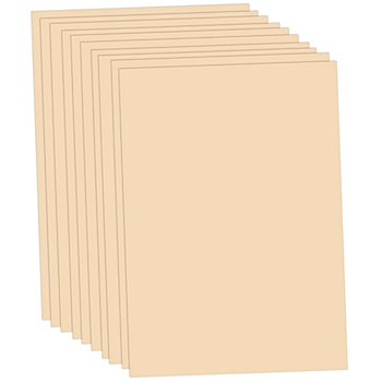 Papier carton, rose poudré, 50 x 70 cm, 10 feuilles