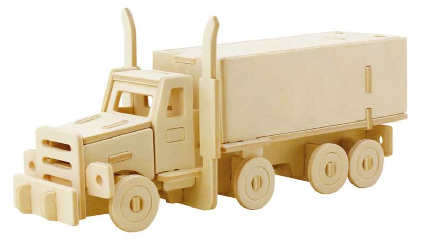 Maquette en bois tracteur, 15,5 x 11 cm  acheter en ligne sur buttinette  - loisirs créatifs