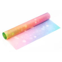 Rouleau de papier transparent 'poussière de fée', 50 x 61 cm