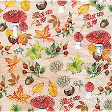 Papierservietten 'Herbst', 33 x 33 cm, 20 Stück