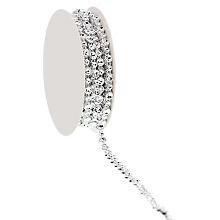 Strassband, kristall, 10 mm, 92 cm online kaufen