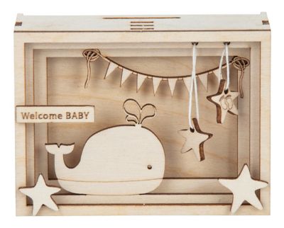 Kit Creatif En Bois Boite Cadeau 3d Bebe 11 5 X 8 5 X 5 Cm Acheter En Ligne Sur Buttinette Loisirs Creatifs