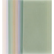 Papier transparent, couleurs pastel, 21 x 29,7 cm, 10 feuilles