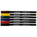 edding Porzellan-Pinselstifte-Set, Grundfarben, 6 Stifte