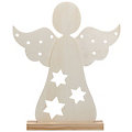 Figurine en bois "ange", 37 x 44 cm