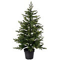 Hochwertiger Tannenbaum mit Beleuchtung, 120 cm