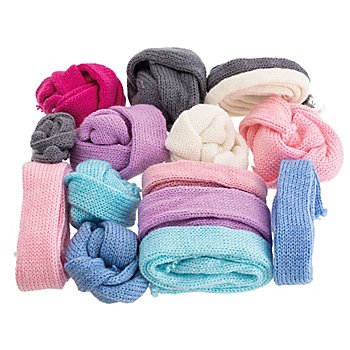 Set de manchons en tricot 'tons pastel', 14 x 50 cm