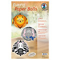 Ursus Kit créatif boules en papier "animaux sauvages"