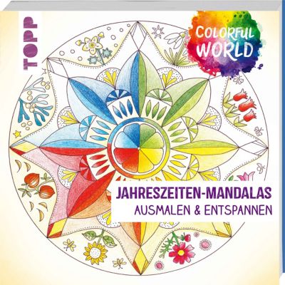 Buch Jahreszeiten Mandalas Ausmalen Entspannen Online Kaufen Buttinette Bastelshop