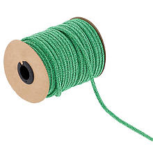 Cordon tricotin, en papier, vert, 4 mm, 30 m