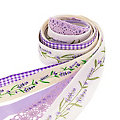Bänderpaket "Lavendel", 5&ndash;25 mm, 5x 1 m