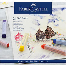 Faber-Castell Soft-Pastellkreiden, 24 Stück