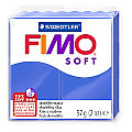 Fimo-soft, brillantblau, 57 g