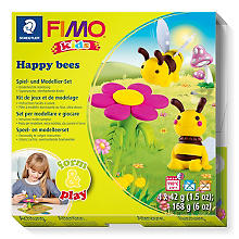 Fimo kids form & play - Kit créatif 'abeilles'