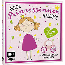 Malbuch 'Glitzer Prinzessinnen'