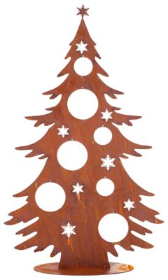 Sapin en métal aspect rouille, 65 cm  acheter en ligne sur buttinette -  loisirs créatifs