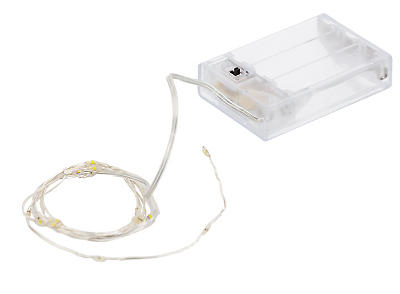 Guirlande lumineuse mini-LED VBS, avec minuterie, avec piles boutons - VBS  Hobby