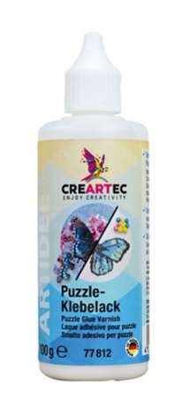 Colle et vernis pour puzzle 100g