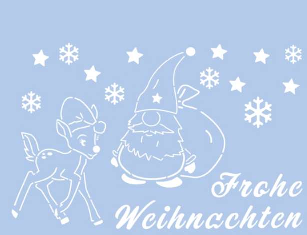 Schneespray Graffiti #Weihnachten# Deko selber machen