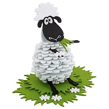 Kit créatif en feutrine 'mouton'