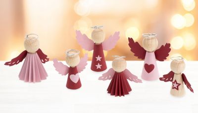 buttinette Kit créatif "anges", fruits des bois