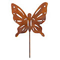 Rost-Schmetterling aus Metall, 15 cm
