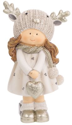 Figurine déco "Fille", 12 cm
