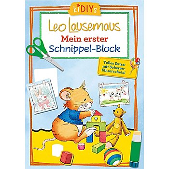 Block 'Leo Lausemaus - Mein erster Schnippel-Block'
