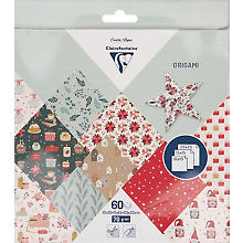 - Eiskristalle 20 x 20 cm, 32 Blatt, 115 g/m² Origamipapier - MarpaJansen Faltblätter aus Transparentpapier 