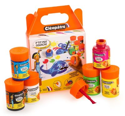 Kit créatif peinture pour enfant, 6 x 50 ml