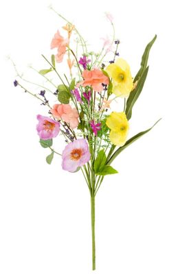 Blumen Pick, bunt, 50 cm