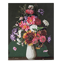 Malen nach Zahlen auf Leinwand 'Blumenvase', 40 x 50 cm
